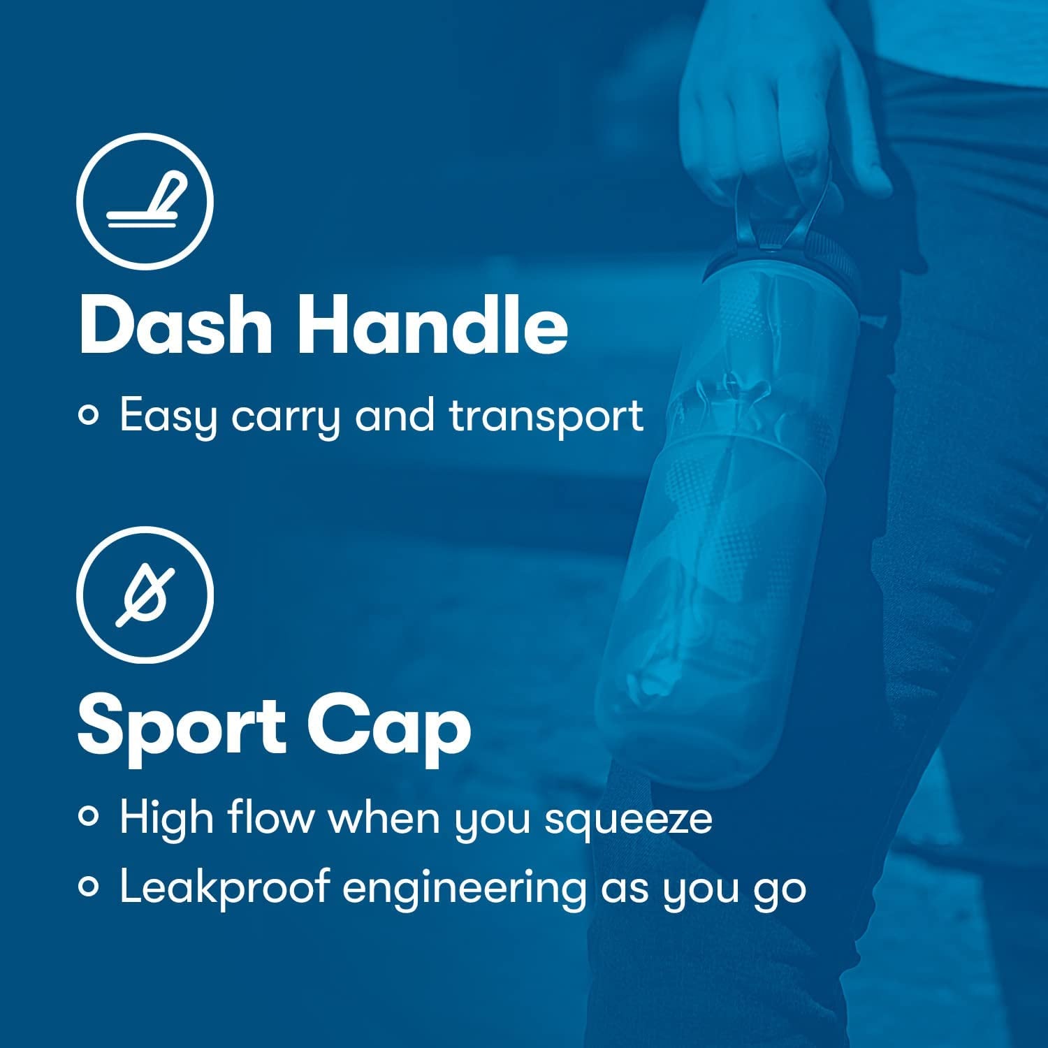 - 24Oz Tempo - Silver & Red - Insulated Water Bottle for Cycling & Sports, Keeps Water Cooler 2X Longer and Fits Most Bike Bottle Cages